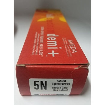 Aveda Full Spectrum Demi+ Custom-Deposit Haarfarbe 5n Hellstes Braun 80g