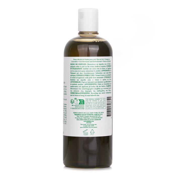 Kiehl's Cucumber Herbal Alkoholfreier Toner - Für trockene oder empfindliche Hauttypen 500ml/16,9oz