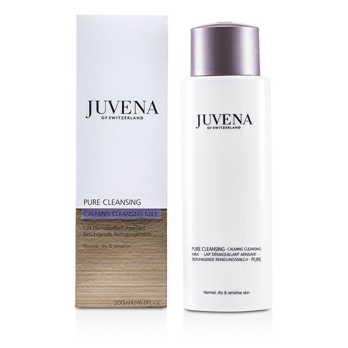 Juvena Pure Beruhigende Reinigungsmilch für normale, trockene und empfindliche Haut, 200 ml