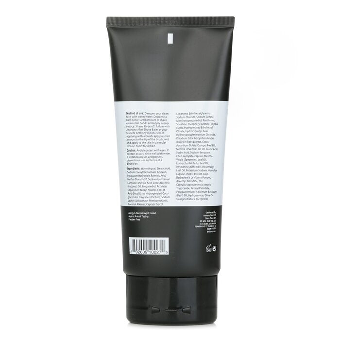 Anthony Logistics For Men Shave Cream 170g