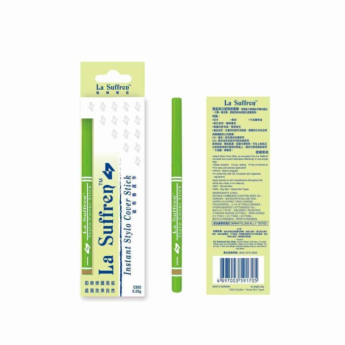 La Suffren Instant Stylo Cover Stick Concealer- Oily/VariedSkin