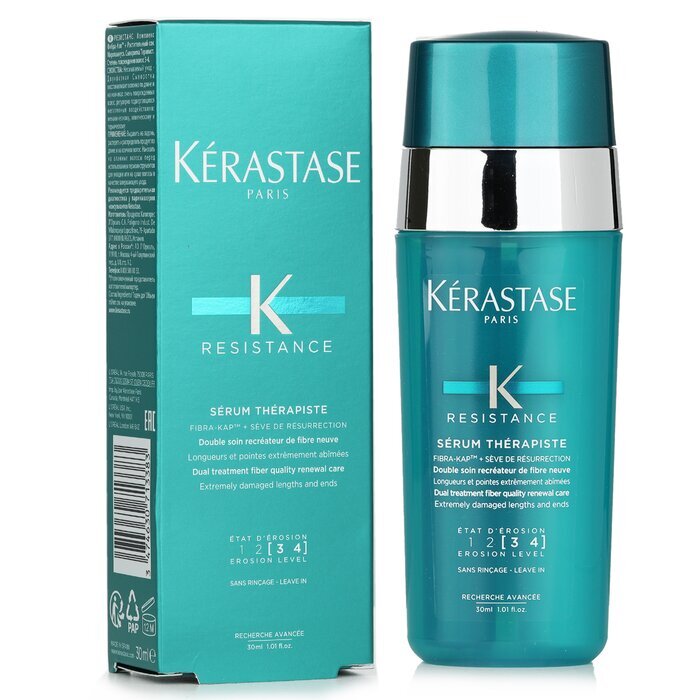 Kerastase Resistance Serum Therapiste Dual Treatment Fiber Quality Renewal Care (extrem geschädigte Längen und Spitzen) 30ml/1.01oz