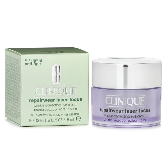 Clinique Repairwear Laser Focus Faltenkorrigierende Augencreme 15 ml
