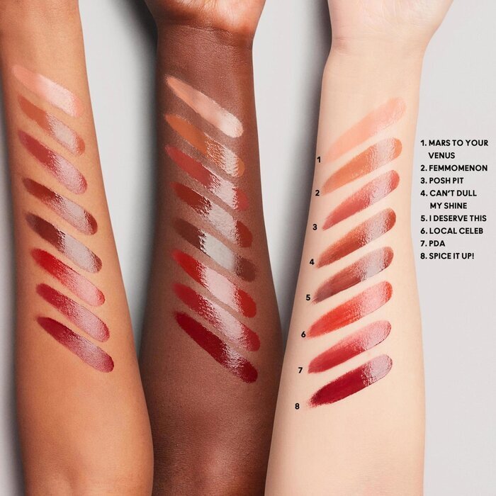 MAC LUSTREGLASS LIPSTICK No.549 PDA 1pc