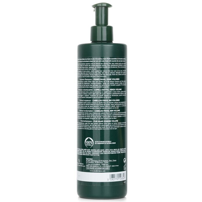 Rene Furterer Volumea Volume Enhancing Ritual Volumizing Shampoo - Feines und kraftloses Haar (Salonprodukt) 600ml/20.2oz