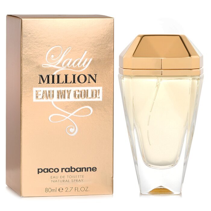 Paco Rabanne Lady Million Eau My Gold! Eau de Toilette Spray 80ml