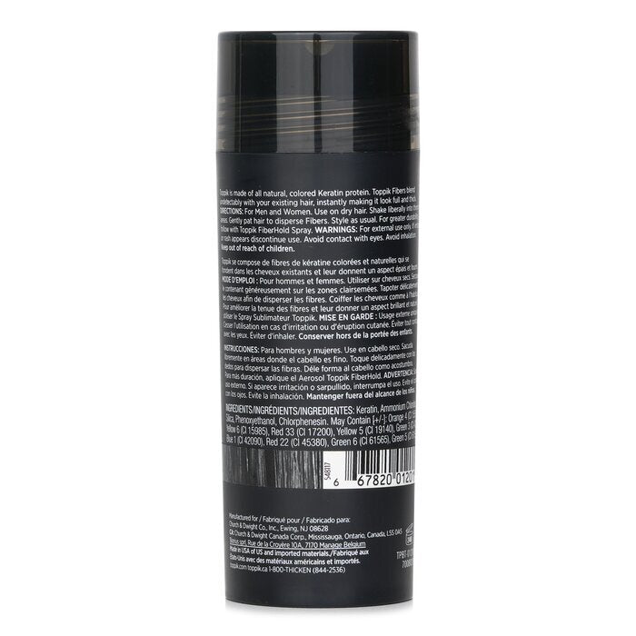 Fibres épaississantes Toppik - # Noir 27,5g/0,97oz