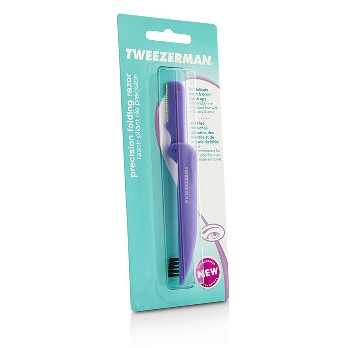 Tweezerman Rasoir Pliable Précision pour Sourcils - Lavande
