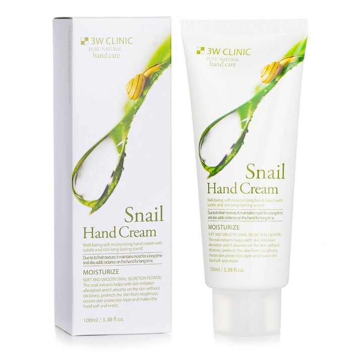 3W Clinic Handcreme - Schnecke 100ml/3.38oz