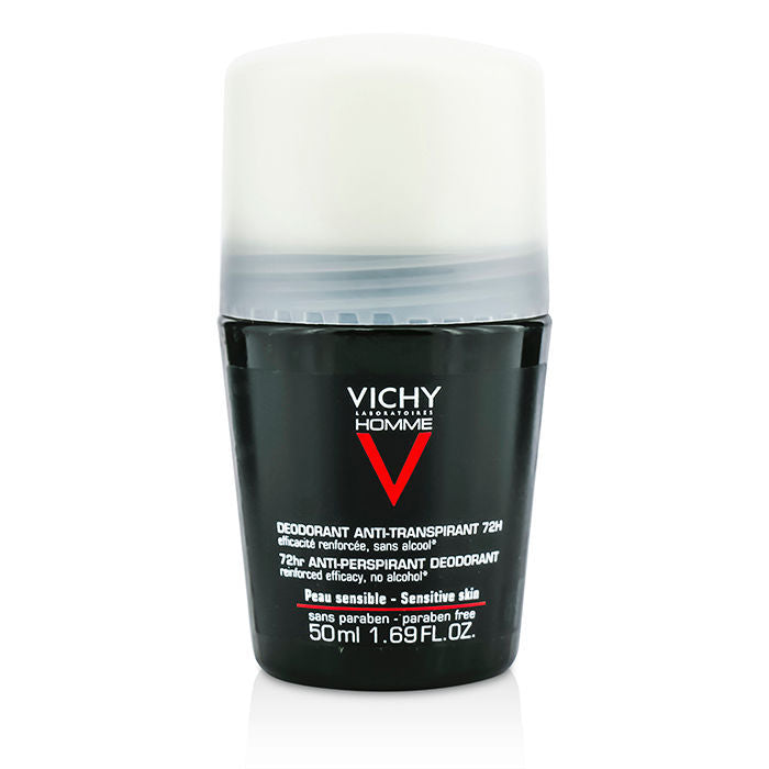 Vichy Homme Roll-On-Deodorant für empfindliche Haut, 72 Stunden, empfindliche Haut, 50 ml