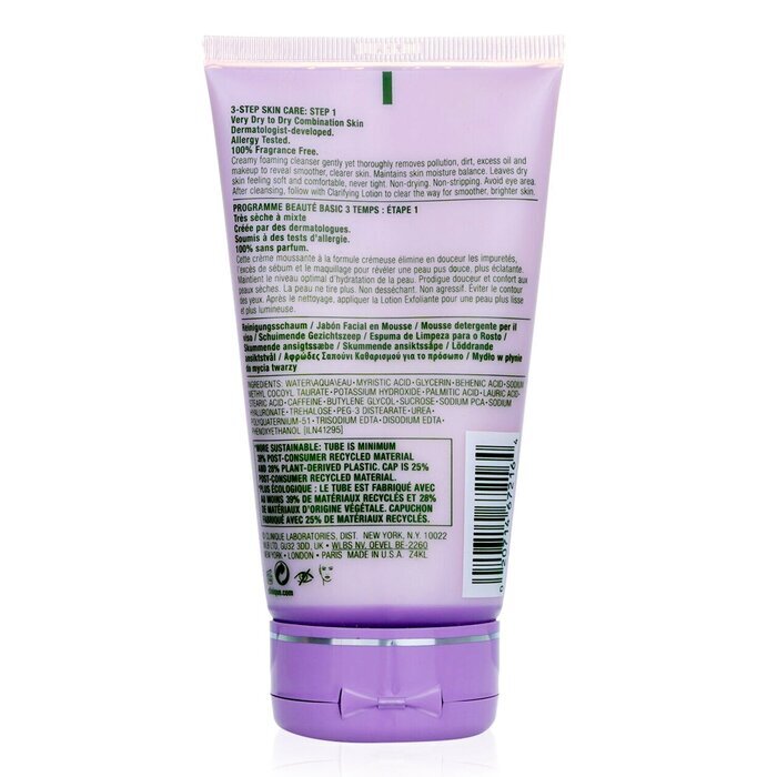 Clinique All About Clean schäumende Gesichtsseife – sehr trockene bis trockene Mischhaut, 150 ml