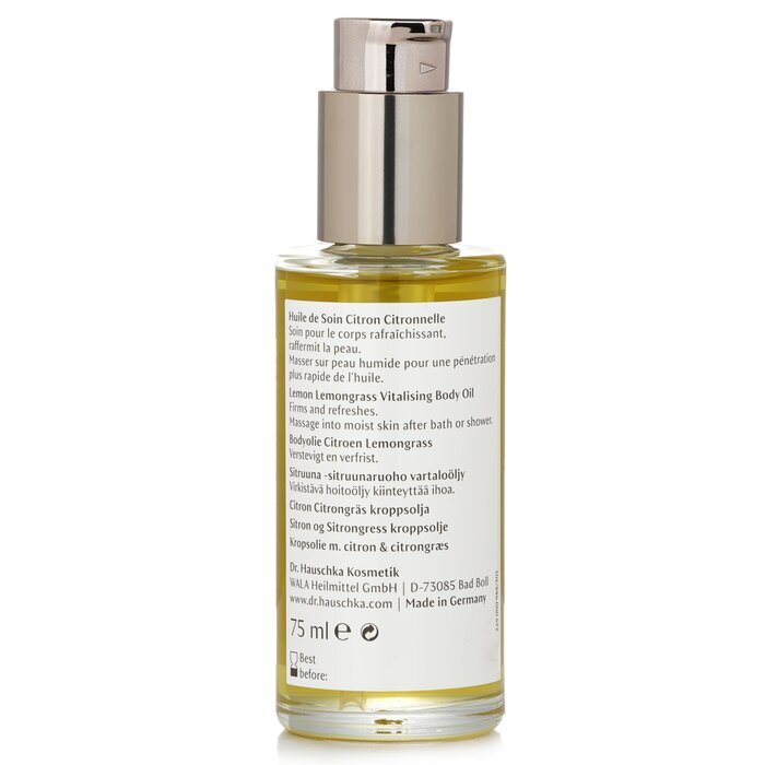 Dr. Hauschka Zitrone Zitronengras Vitalisierendes Körperöl - Strafft & Erfrischt 75ml/2,5oz