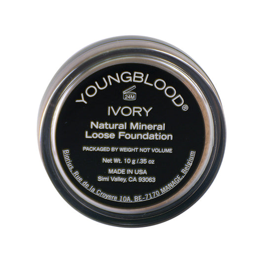 Youngblood Natürliches loses Mineral-Foundation – Elfenbein, 10 g