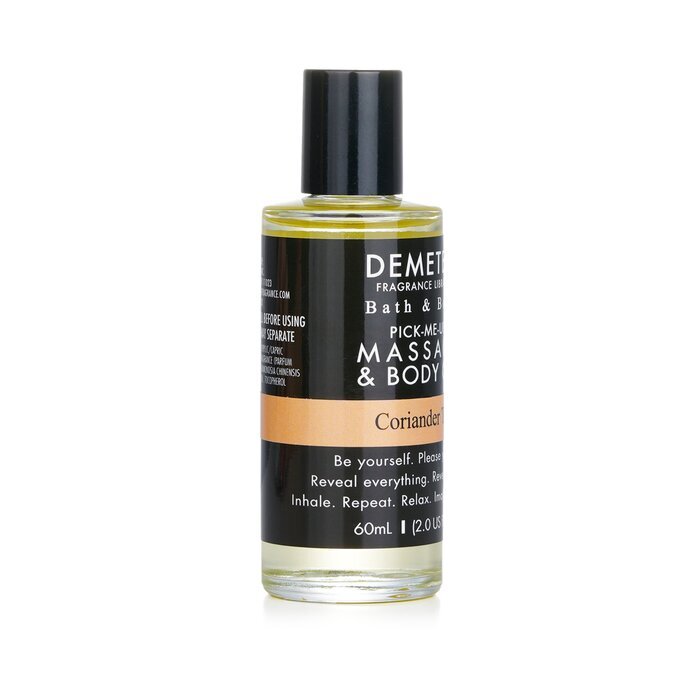 Demeter Koriandertee Massage- und Körperöl 60ml/2oz