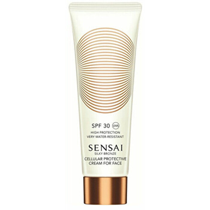Sensai Silky Bronze Sonnenpflegecreme für das Gesicht LSF 30, 50 ml