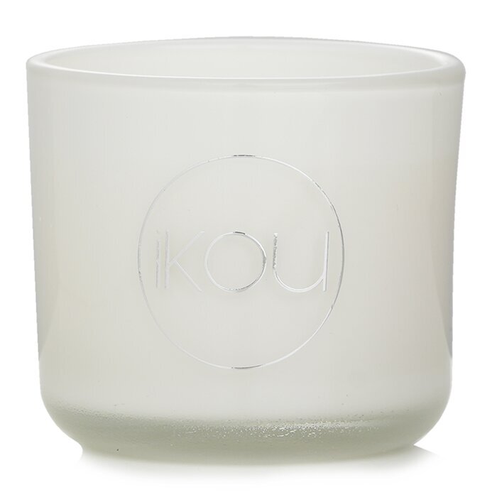 iKOU Eco-Luxury Aromacology Kerzenglas aus natürlichem Wachs – Calm (Zitronengras und Limette), 85 g