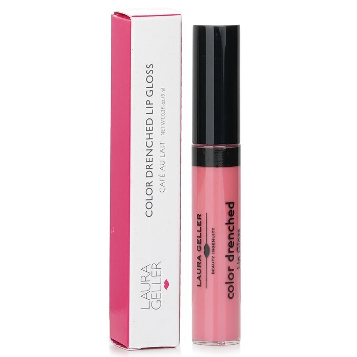 Laura Geller – Color Drenched Lipgloss – #Cafe Au Lait, 9 ml/0,3 oz