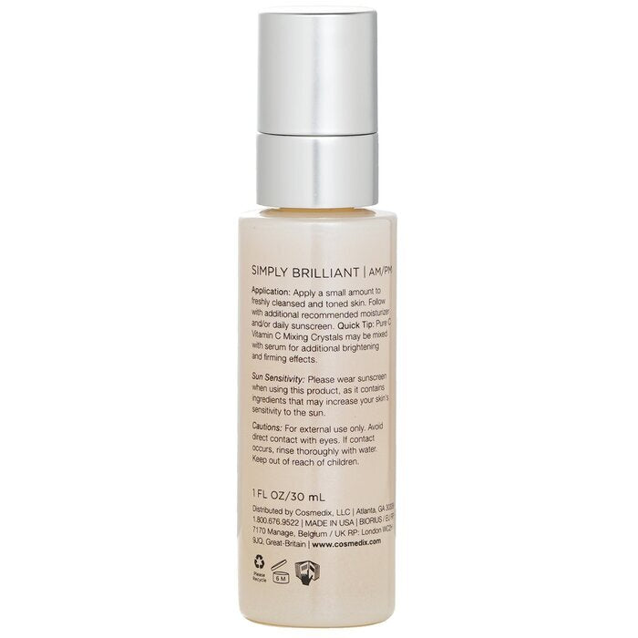 CosMedix Simply Brilliant 24/7 Aufhellendes Serum, 30 ml