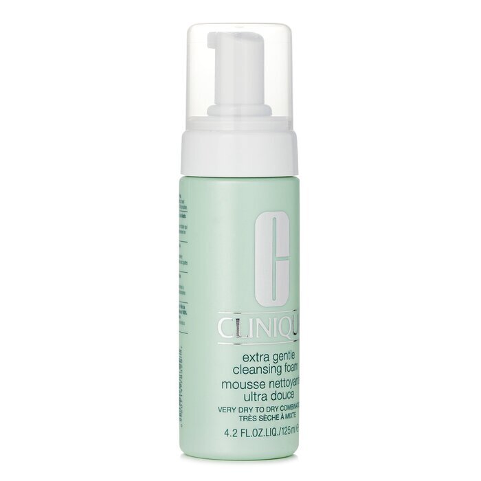 Clinique Extra Gentle Cleansing Foam – Sehr trockene bis trockene Kombination, 125 ml