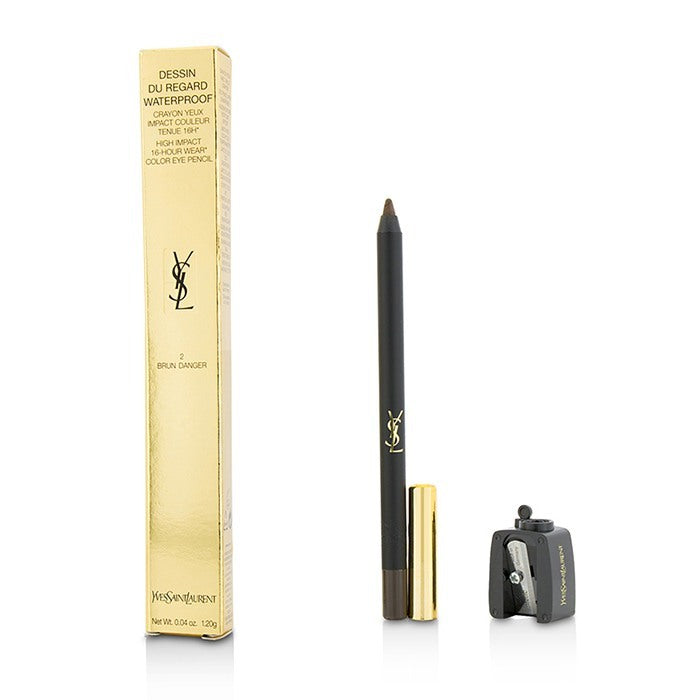 Yves Saint Laurent Dessin Du Regard Wasserfester, hochwirksamer Farbkajalstift - Nr. 2 Brun Danger 1,2 g/0,04 oz
