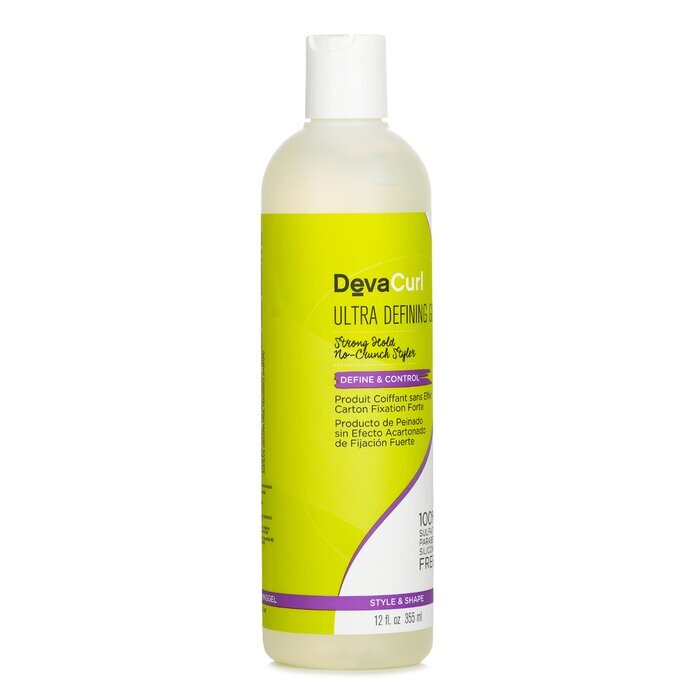 DevaCurl Ultra Defining Gel (Starker Halt, No-Crunch-Styler – Definieren und Kontrollieren) 355 ml/12 oz