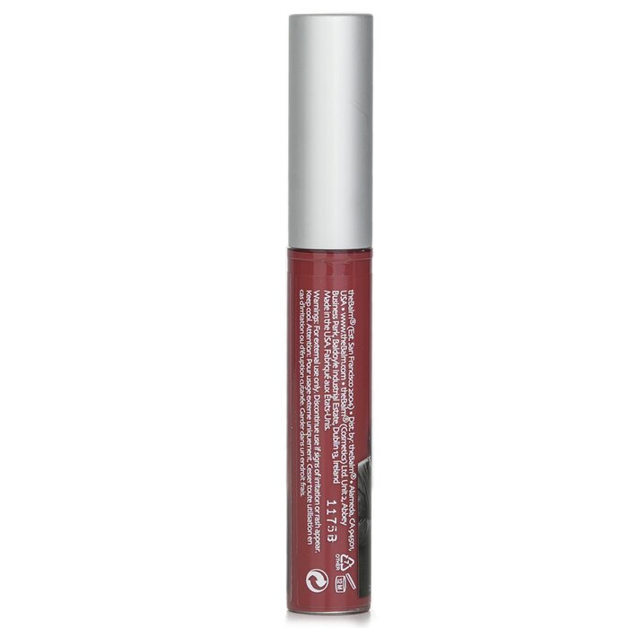 TheBalm Meet Matte Hughes Flüssiger Lippenstift mit langem Halt – Charming, 7,4 ml
