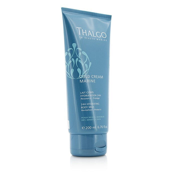 Thalgo Cold Cream Marine 24H Feuchtigkeitsspendende Körpermilch – für trockene, empfindliche Haut 200 ml/6,76 oz