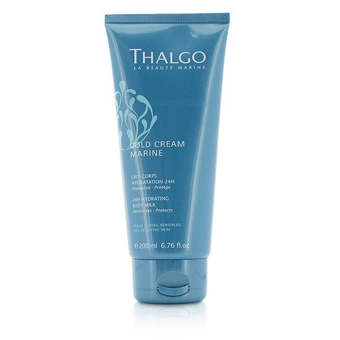 Thalgo Cold Cream Marine 24H Feuchtigkeitsspendende Körpermilch – für trockene, empfindliche Haut 200 ml/6,76 oz