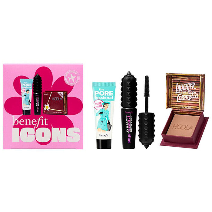 Benefit Icons Make-up-Set The Porefessional Primer 7 5ml / Badgal Bang! Mascara 4 G / Hoola Bronzer 2 5 G 14g