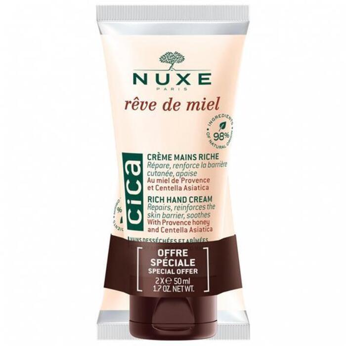 Nuxe Reve De Miel Handcreme Duo Set 2x50ml 100ml