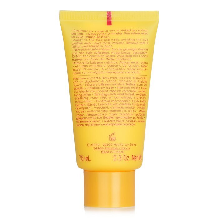 Clarins SOS Comfort Pflegende Balsammaske mit Wildmangobutter – für trockene Haut (zufällige Verpackung) 75 ml