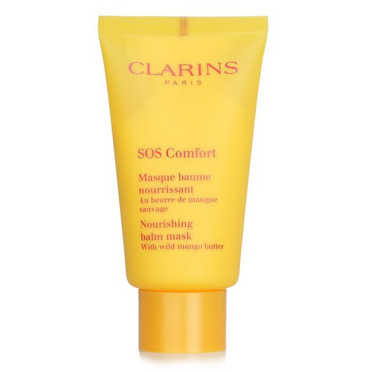 Clarins SOS Comfort Pflegende Balsammaske mit Wildmangobutter – für trockene Haut (zufällige Verpackung) 75 ml