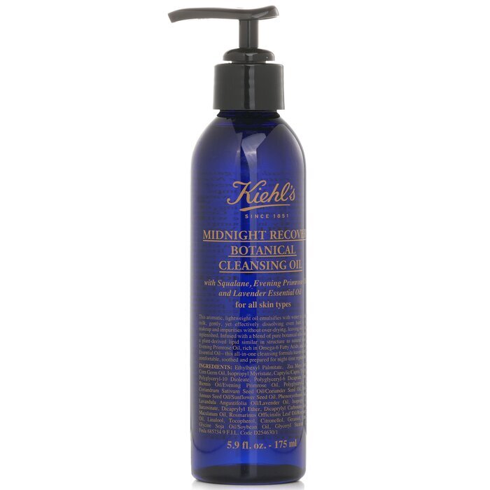 Kiehl's Midnight Recovery Botanical Cleansing Oil - For All Skin Types 175ml