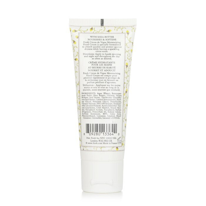 Frische Citron De Vigne Feuchtigkeitsspendende Handcreme 30ml/1oz
