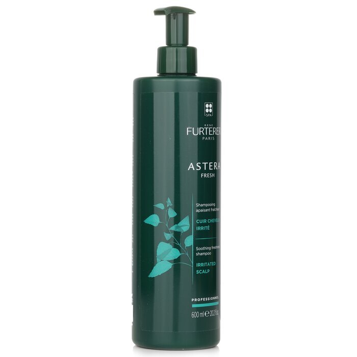 Rene Furterer Astera Fresh Soothing Ritual Beruhigendes Frischeshampoo – Gereizte Kopfhaut (Salonprodukt) 600 ml