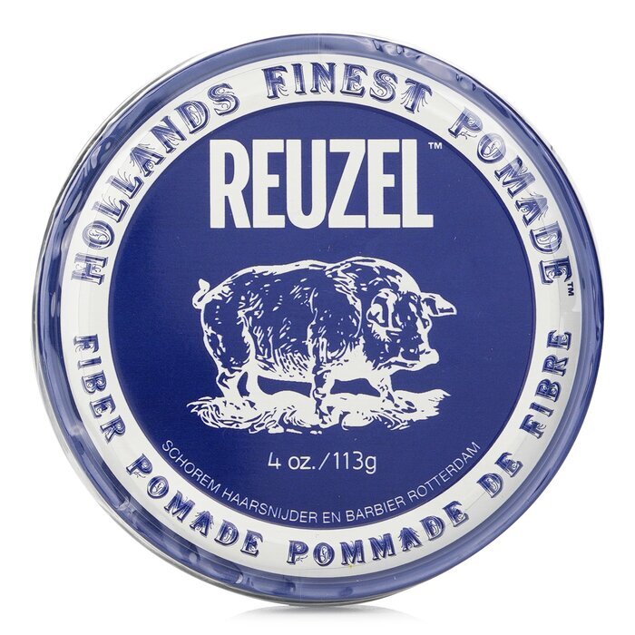 Reuzel Fiber Pomade (fest, biegsam, geringer Glanz, wasserlöslich) 113 g/4 oz