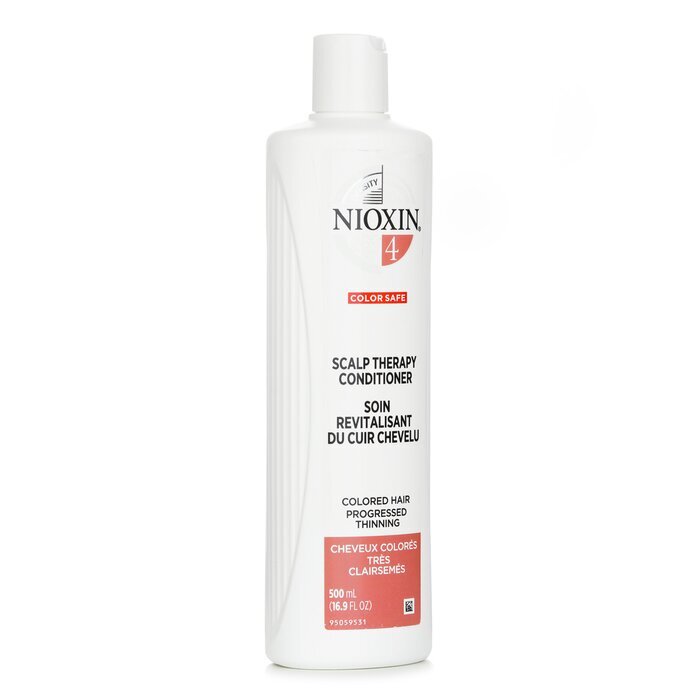 Nioxin Density System 4 Scalp Therapy Conditioner (gefärbtes Haar, fortschreitender Haarausfall, farbsicher) 500 ml