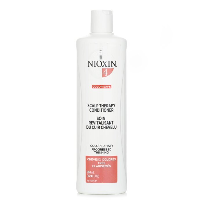 Nioxin Density System 4 Scalp Therapy Conditioner (gefärbtes Haar, fortschreitender Haarausfall, farbsicher) 500 ml