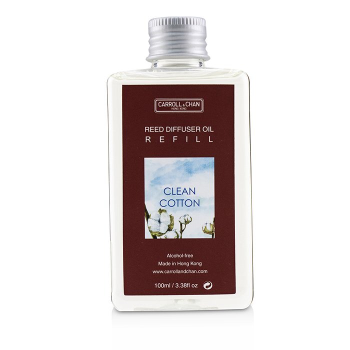 Carroll & Chan Reed Diffuser Refill - Clean Cotton 100ml