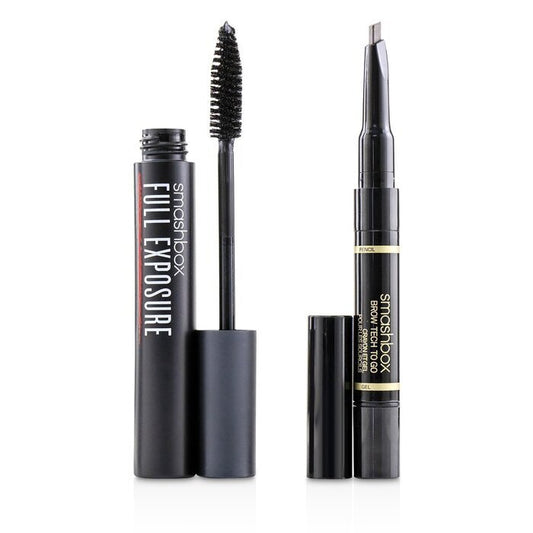 Smashbox Get Framed Eye Duo Set: (1x Full Exposure Mascara, 1x Brow Tech To Go) 2-tlg.