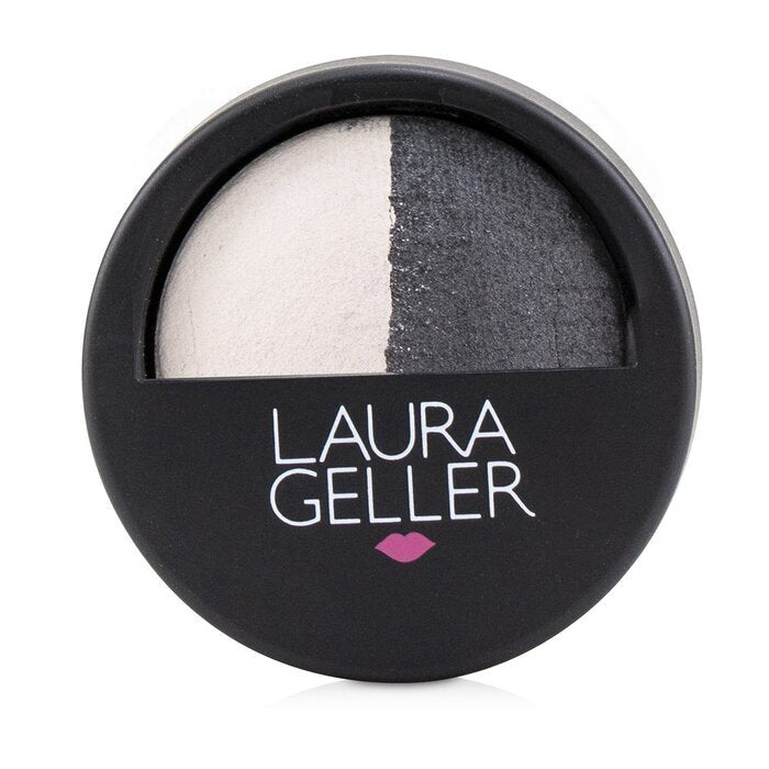 Laura Geller Baked Color Intense Shadow Duo – # Marmor/Mitternacht, 7,5 g/0,26 oz
