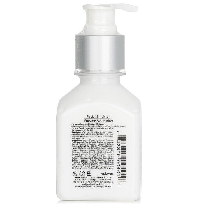 Epicuren Gesichtsemulsion Enzym-Feuchtigkeitscreme - Für normale und Mischhauttypen 118ml/4oz