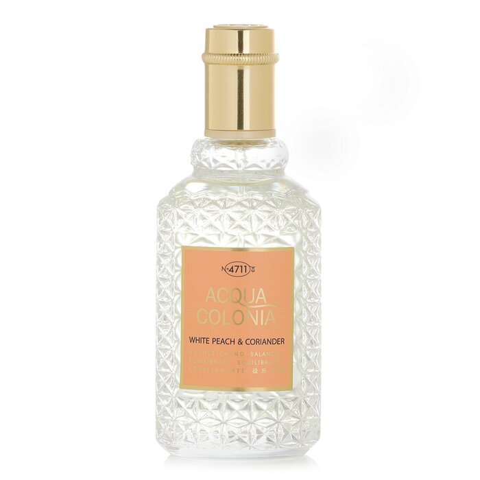 4711 Acqua Colonia White Peach & Coriander Eau de Cologne Spray 50 ml