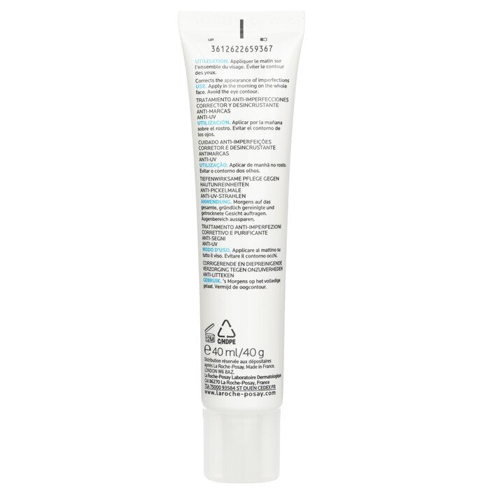 La Roche Posay Effaclar Duo (+) Korrigierende, reinigende Pflege gegen Unreinheiten und Flecken, LSF 30, 40 ml