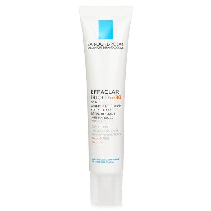 La Roche Posay Effaclar Duo (+) Korrigierende, reinigende Pflege gegen Unreinheiten und Flecken, LSF 30, 40 ml