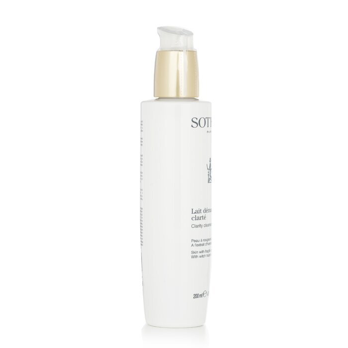 Sothys Clarity Reinigungsmilch - Für Haut mit empfindlichen Kapillaren, mit Hamamelis-Extrakt 200ml/6.76oz