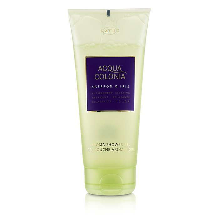 4711 Acqua Colonia Safran & Iris Aroma Duschgel 200 ml/6,8 oz