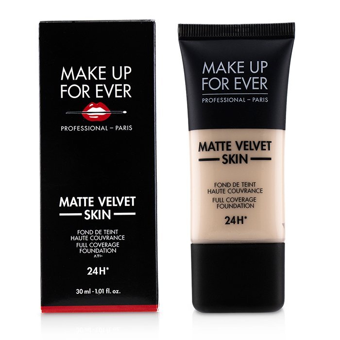 Make Up For Ever Matte Velvet Skin Foundation mit vollständiger Abdeckung – Nr. Y205 (Alabaster) 30 ml