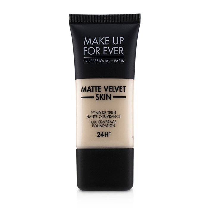 Make Up For Ever Matte Velvet Skin Foundation mit vollständiger Abdeckung – Nr. Y205 (Alabaster) 30 ml