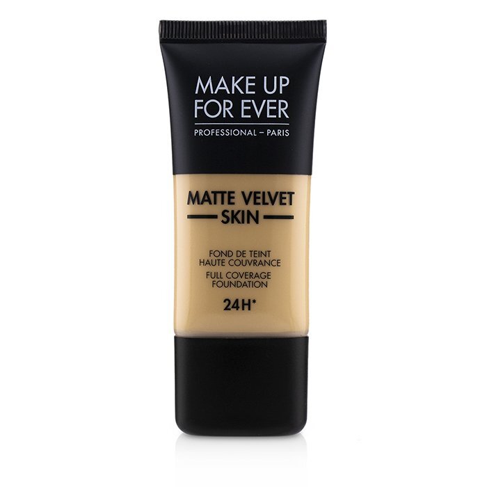 Make Up For Ever Matte Velvet Skin Foundation mit vollständiger Abdeckung – Nr. Y305 (Soft Beige) 30 ml/1 oz